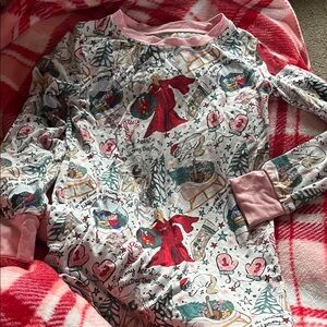 B58 Small Shop Bamboo LS PJ Top Only— X-más Taylor Swift Print